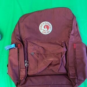 Men's Burgundy Backpack - Everyday Carry
